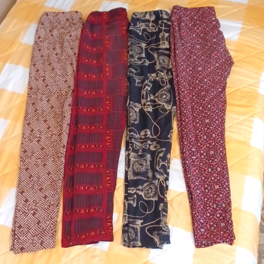 4 pair Lularoe leggings